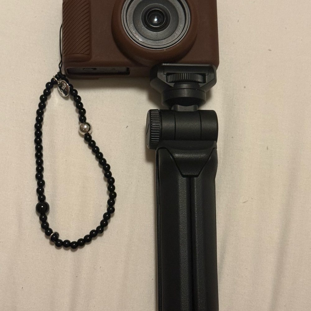 Sony Brown Camera with Black Grip
